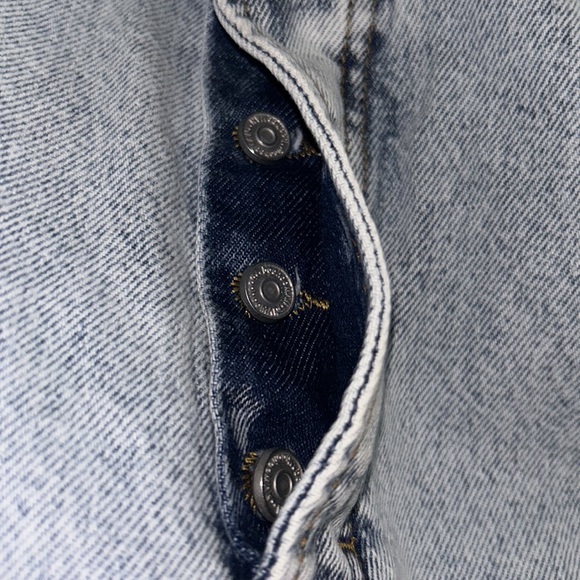 Tall Straight Leg Popper Hem Jean Size 40 - Picture 11 of 11